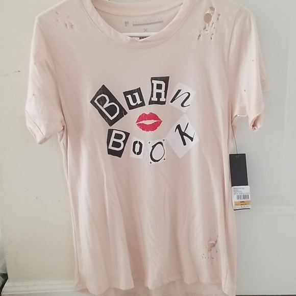 Prince Peter Collection Tops - Mean girls pink "burn book" T-shirt